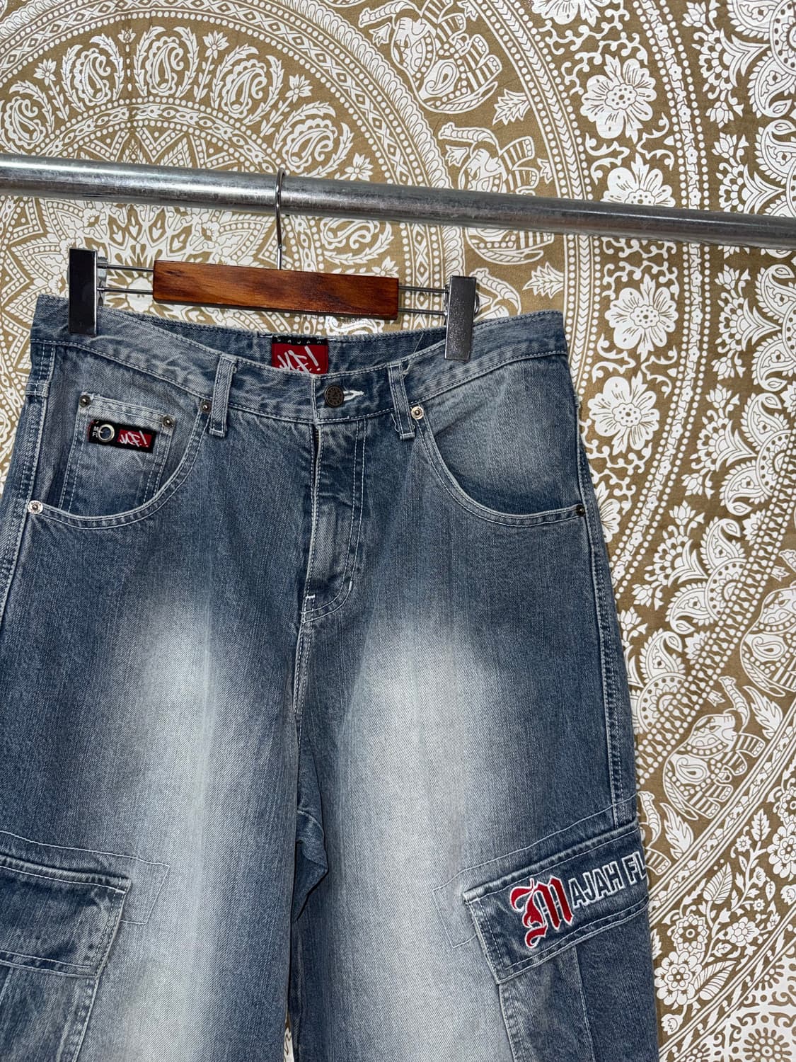 마자플라바 스트릿 연청카고데님팬츠  상품이미지4