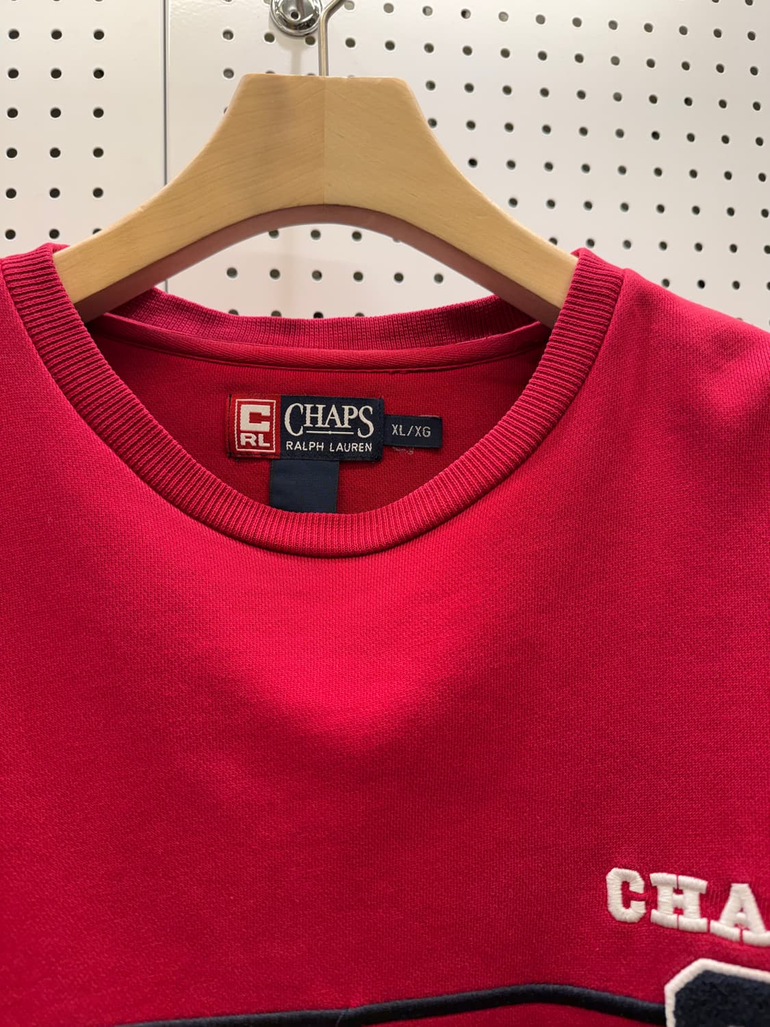 챕스 랄프로렌 로고 맨투맨 U1082 상품이미지5