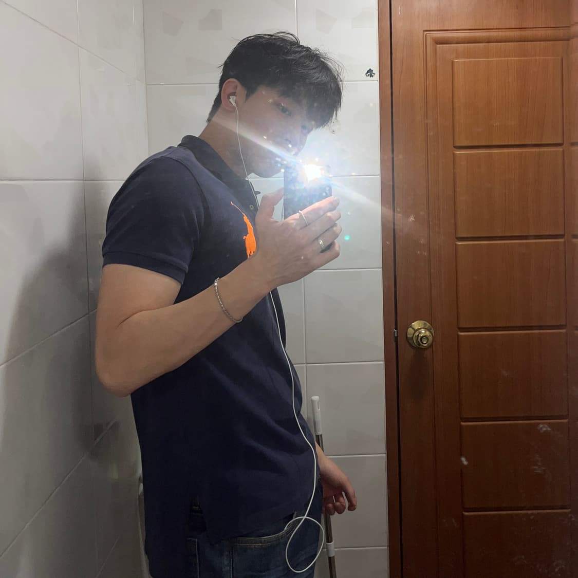 폴로 치프키프 넘버 3 빅포니 카라티 네이비 상품이미지3