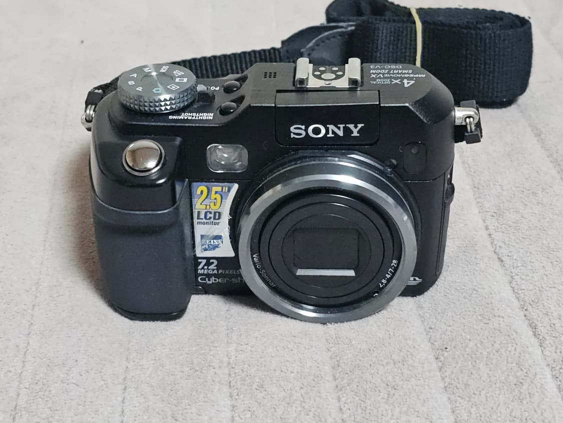 소니 사이버샷 DSC-V3 디지털 카메라 상품이미지3