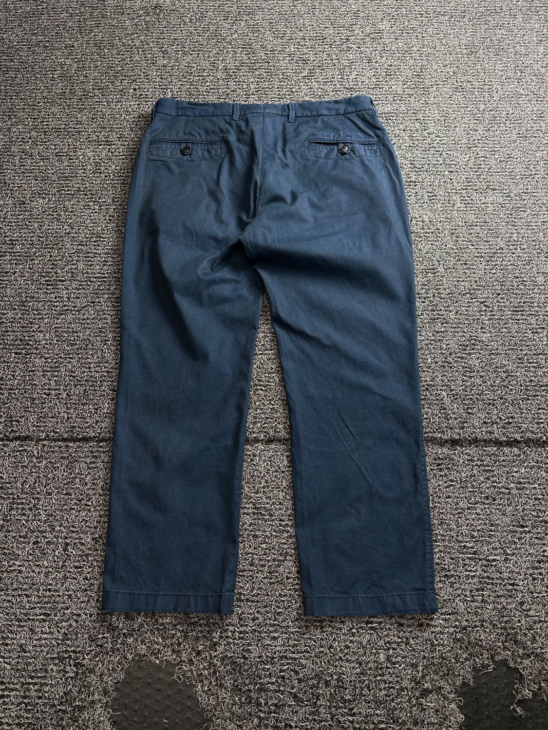 엠포리오 아르마니 아카이브 와이드핏 팬츠 네이비 3678 상품이미지4