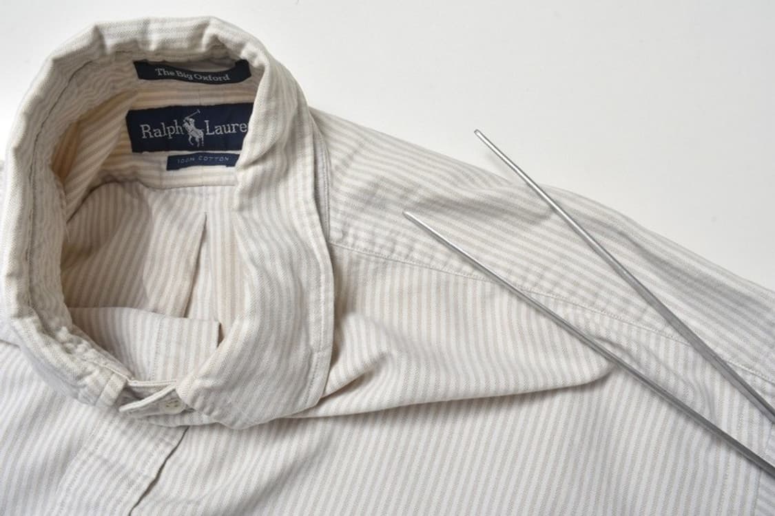 90S 폴로 랄프로렌 빅 옥스포드 셔츠 XL N1107 상품이미지7