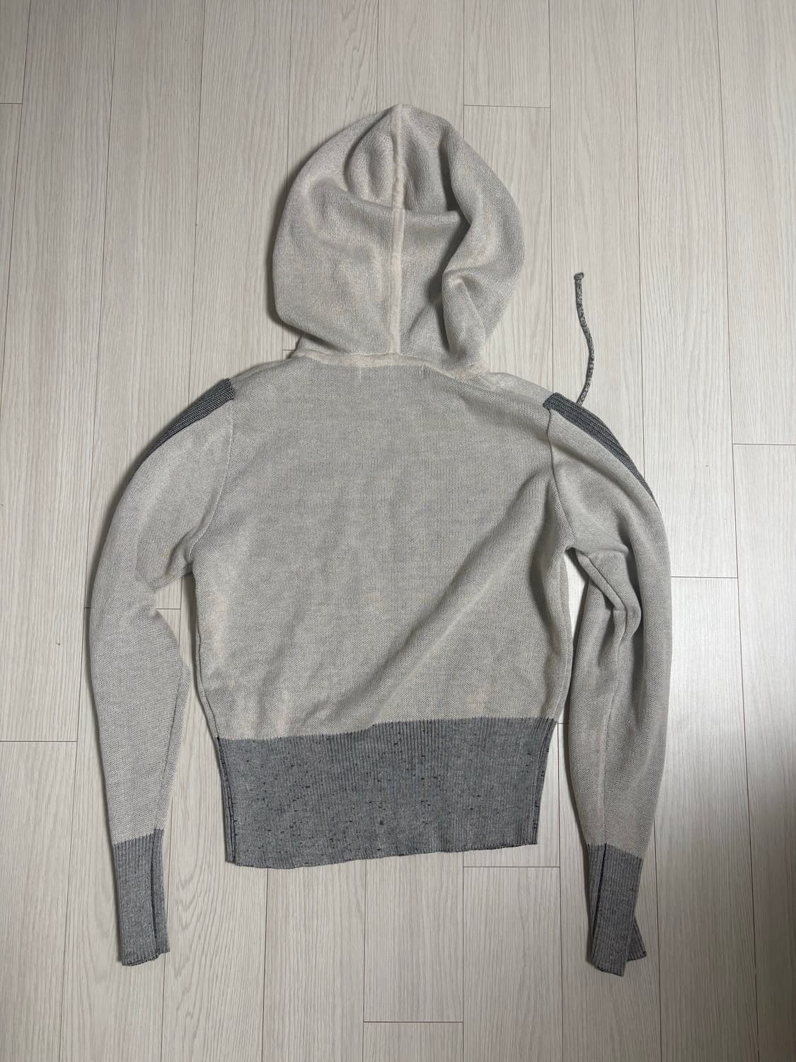 미스치프 롬버스 니트후드 상품이미지3