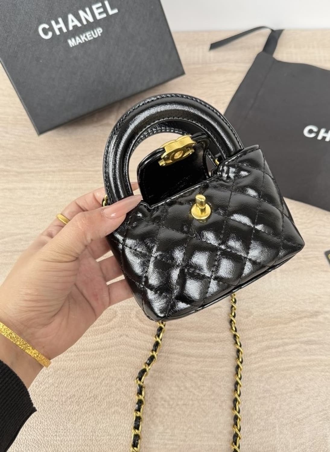 샤넬 뷰티 켈리백 미니 크로스백 상품이미지4