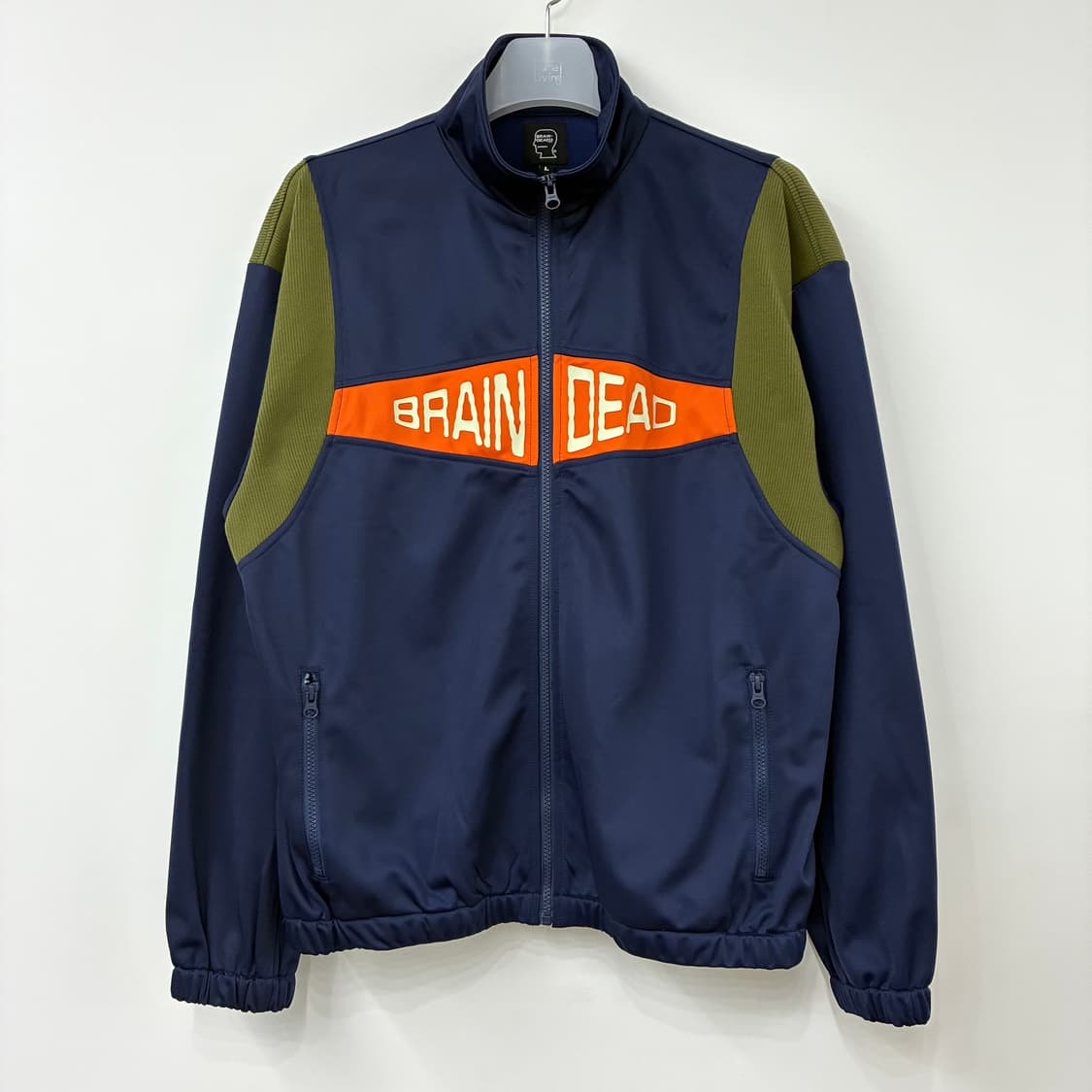 BRAIN DEAD 브레인 데드 알론조 네이비 트랙 자켓 상품이미지2