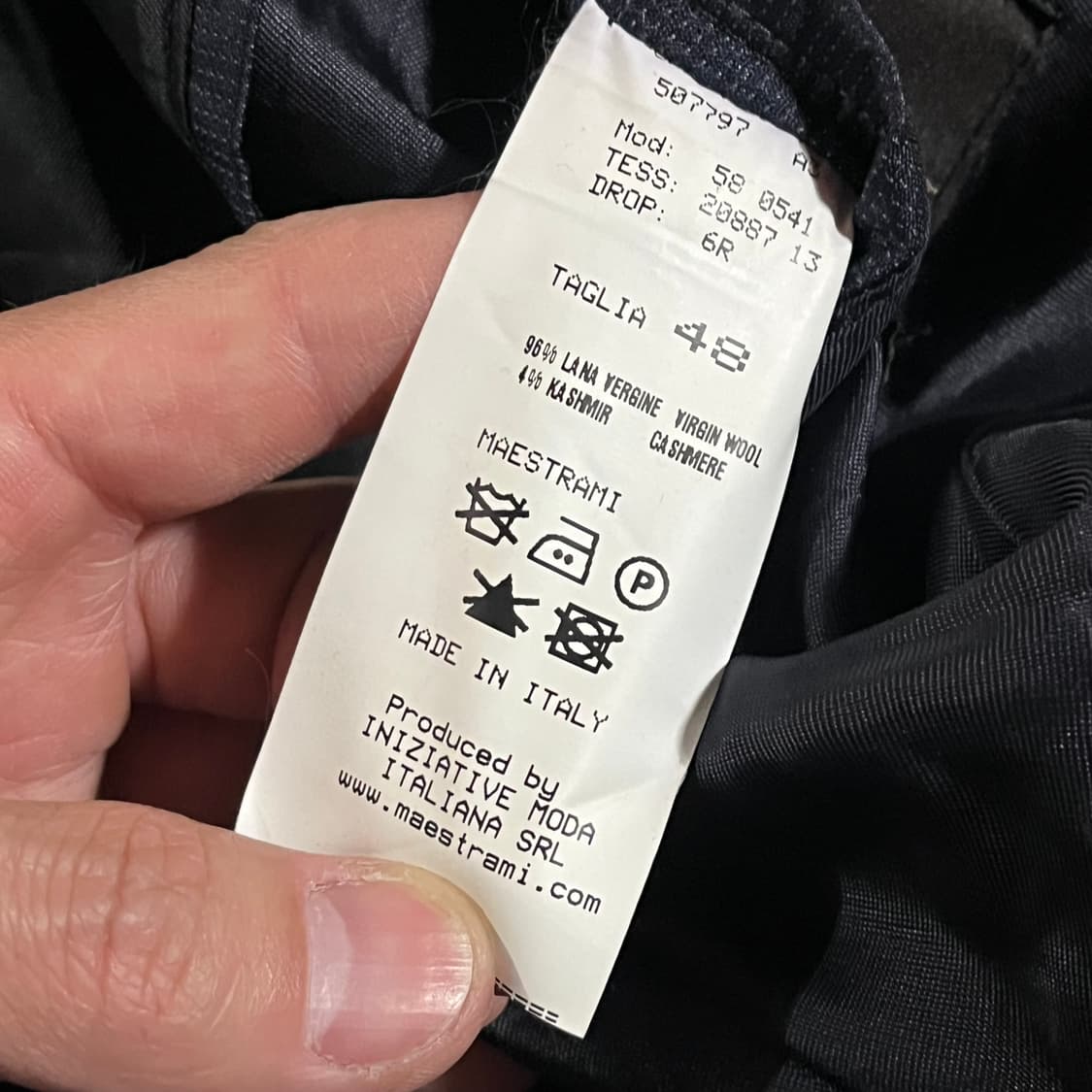 [100] 마에스트라미 이태리 캐시미어 코트 상품이미지9