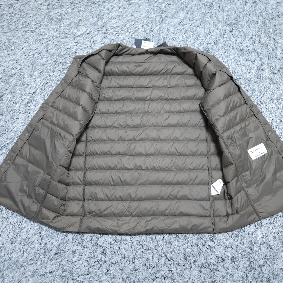 헹텐)105 남자 오리털 경량패딩조끼 / 왕눈이샵 상품이미지6