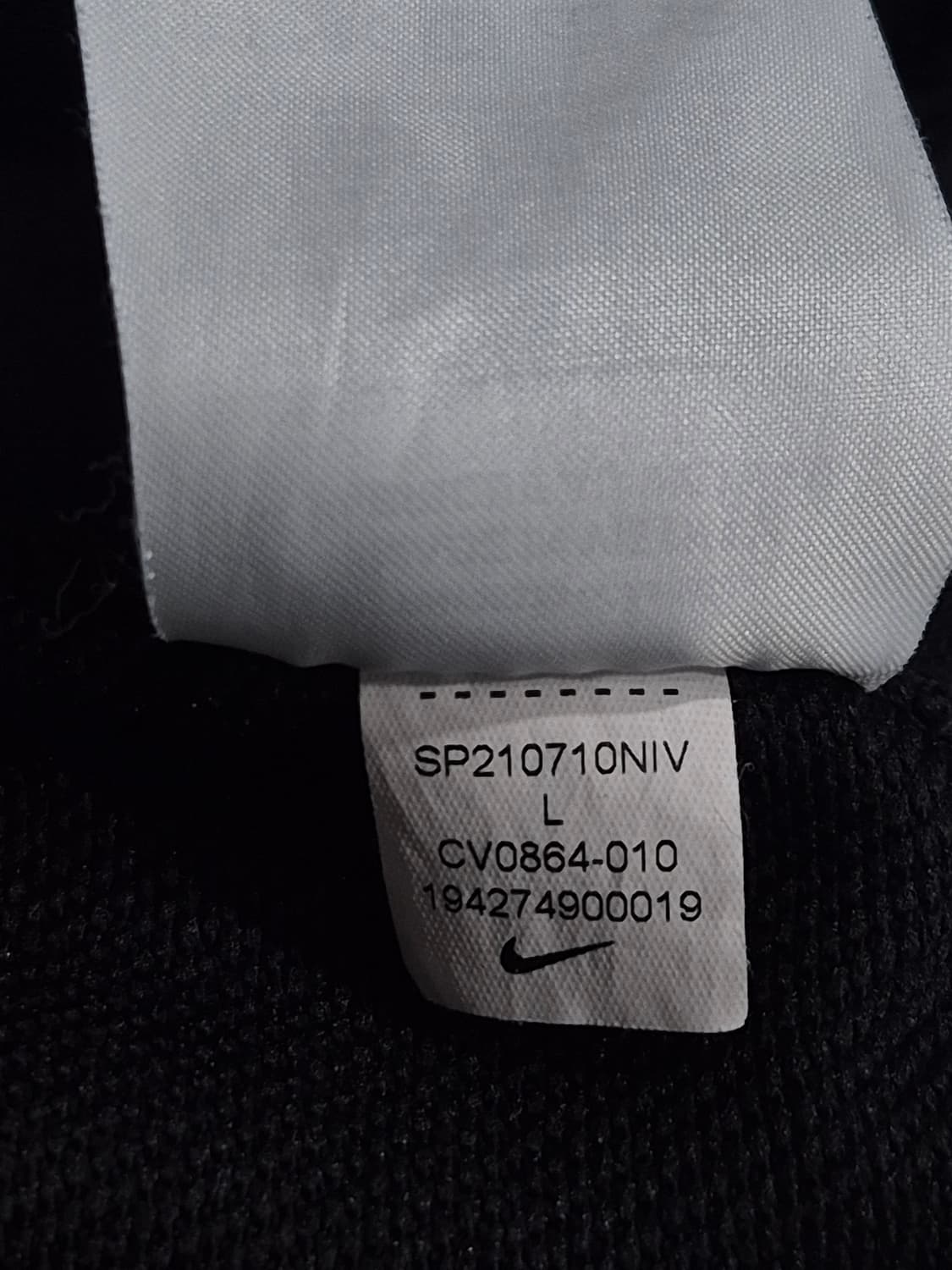 나이키 드라이핏 스탠다드 이슈 풀오버 후드티 남성 100사이즈 블랙 상품이미지7