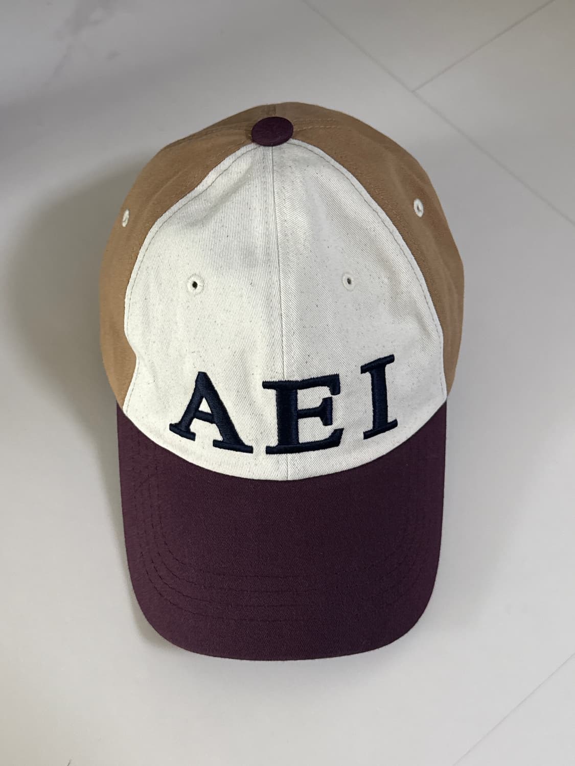 아에이오우 볼캡 모자 상품이미지1