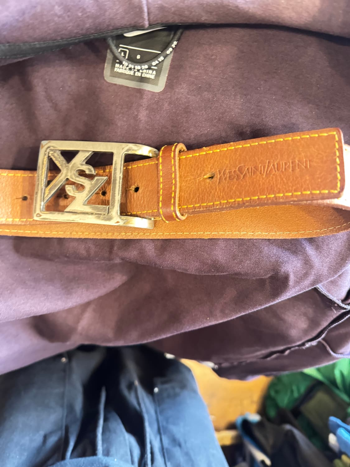 입생로랑 벨트 상품이미지2