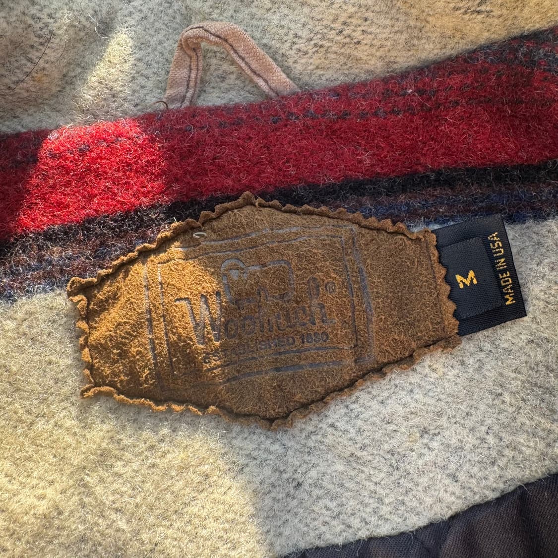 [M~L] 90s Woolrich 울리치 블랭킷 울 자켓 상품이미지10