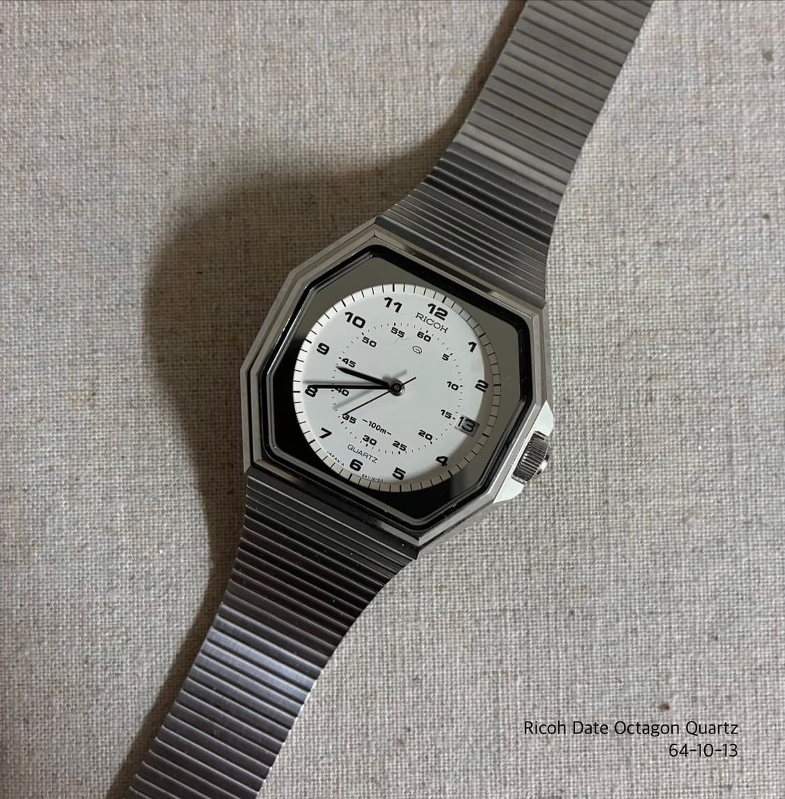 1980s Ricoh Date Octagon Riquartz 상품이미지2