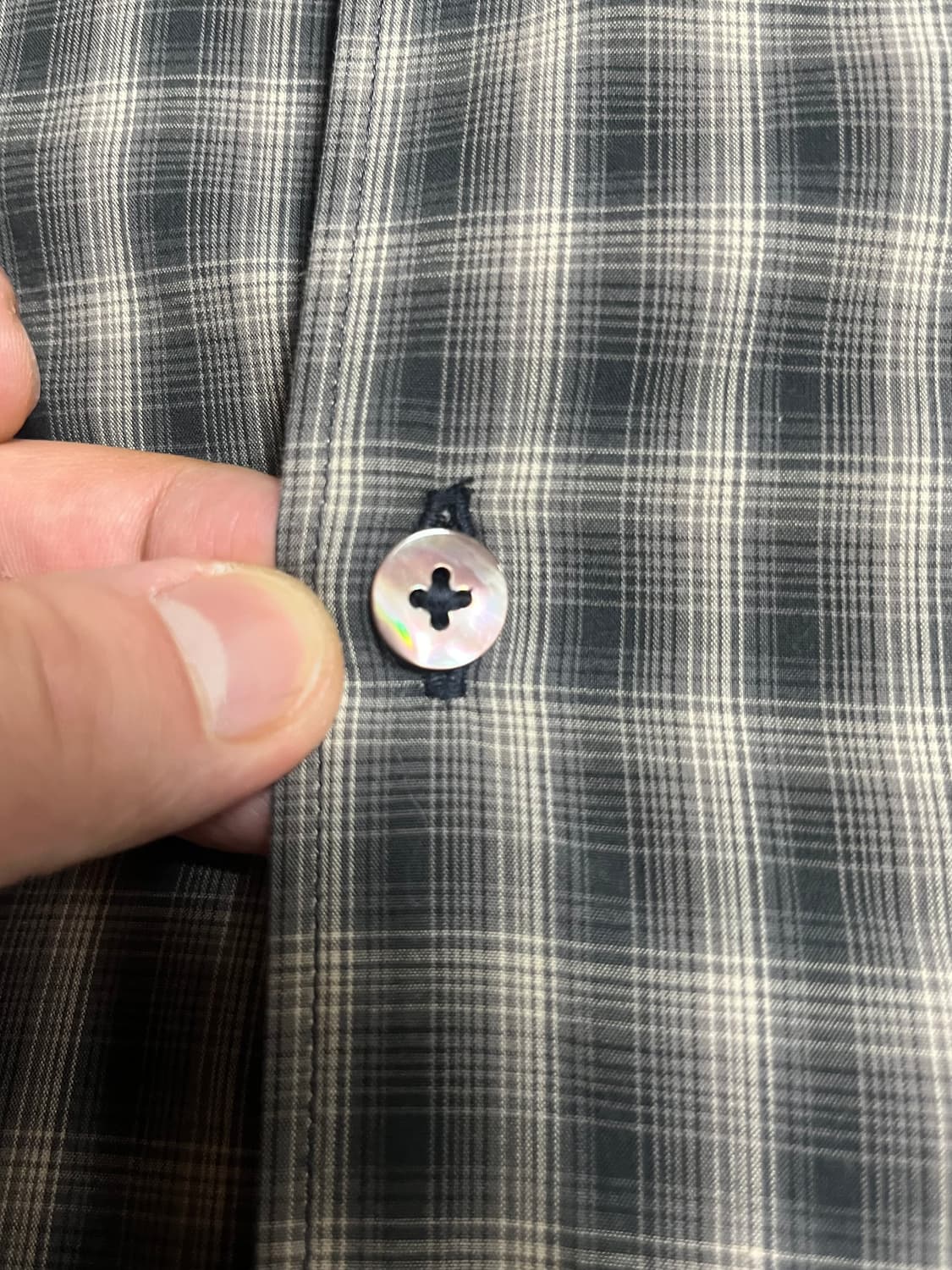 URU 우르 도쿄 플란넬 체크 셔츠 1size 상품이미지3