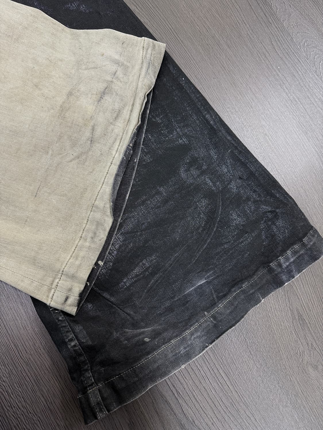 [32] 릭오웬스 볼란 부츠컷 미네랄 펄  상품이미지5