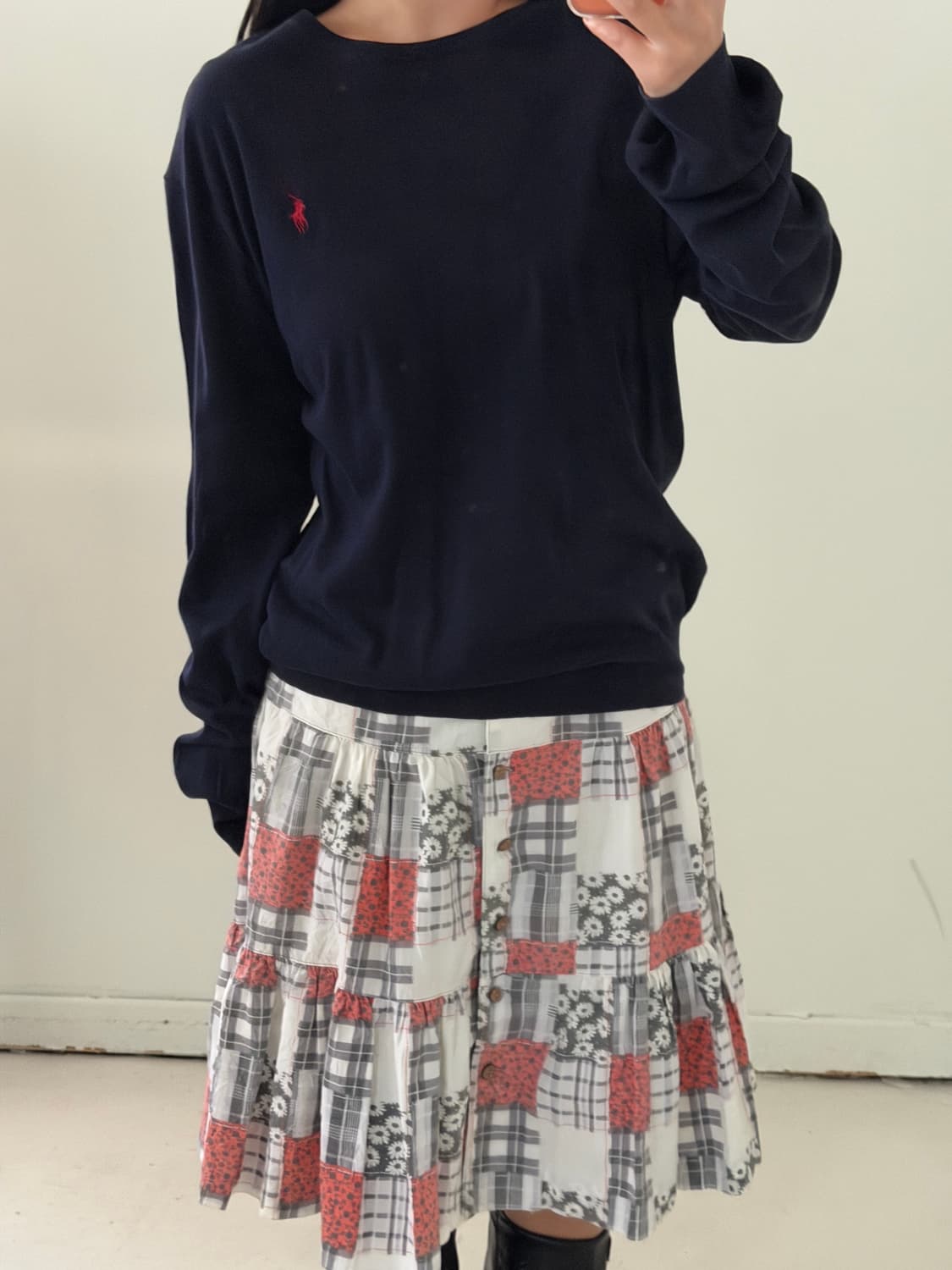 폴로랄프로렌 네이비 니트 상품이미지1