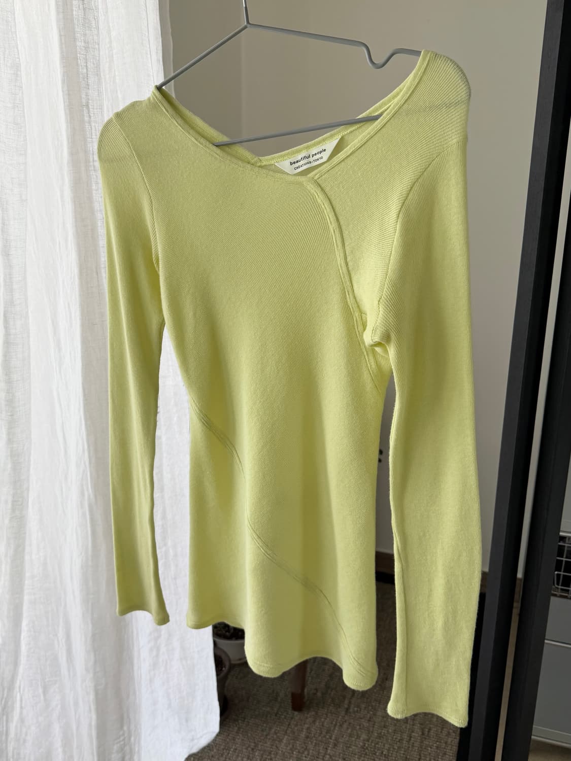 Beautiful People asymmetric cotton knit 상품이미지1