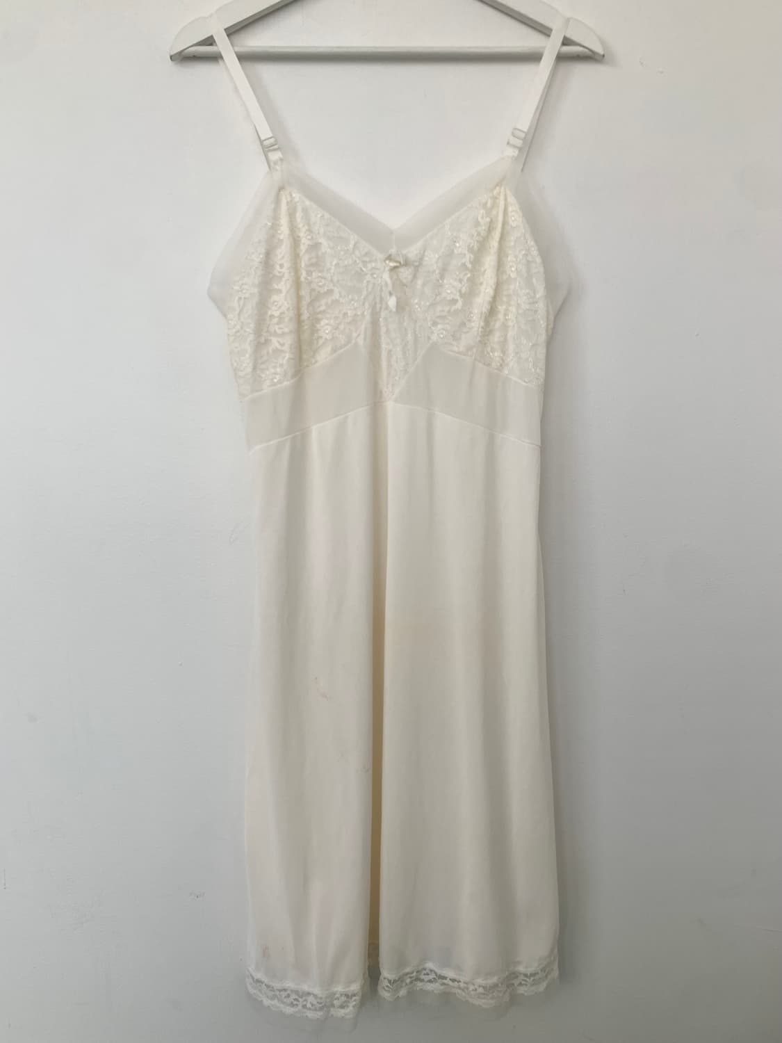 ivory double slip dress 상품이미지2