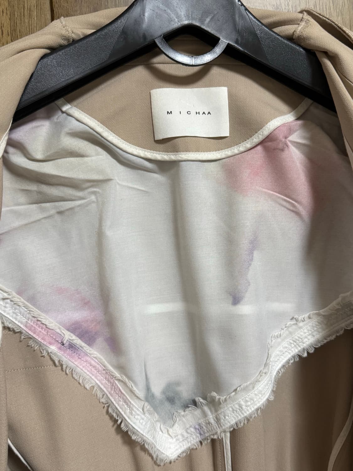 MICHAA  design trench coat 상품이미지3