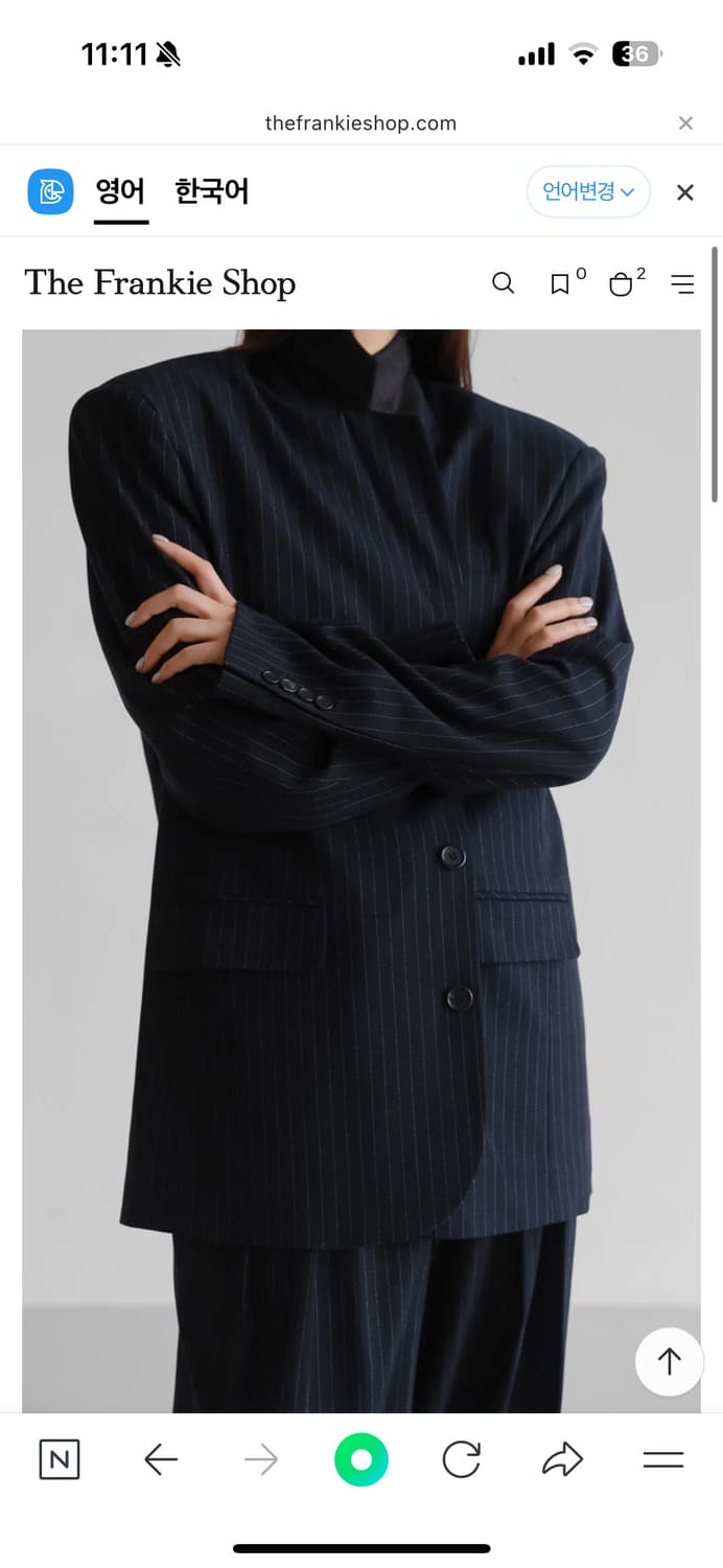 더프랭키샵 tancy 수트 셋업 상품이미지7