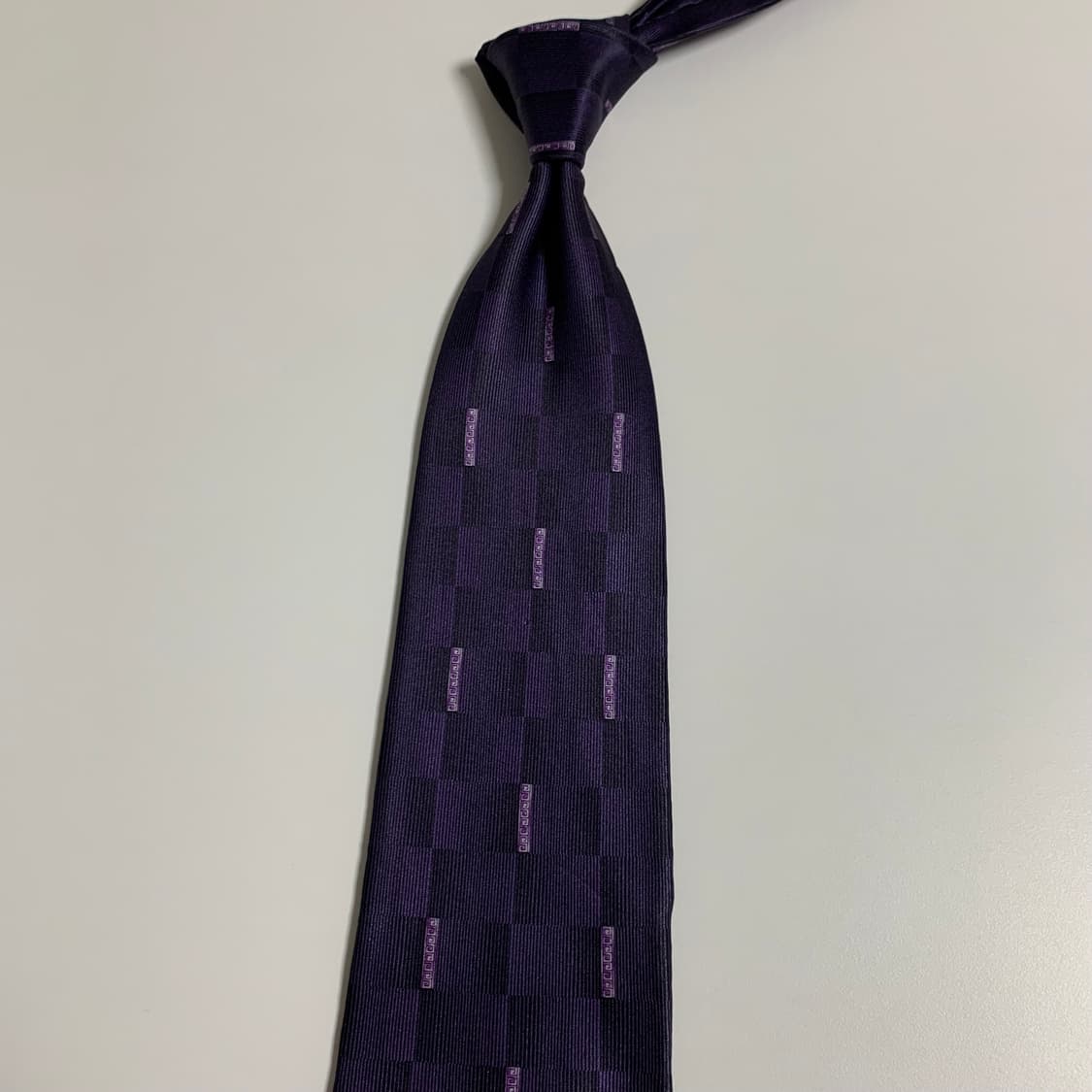 베르사체(VERSACE) 메두사 로고패턴 명품넥타이 A+등급 9.2cm 상품이미지8