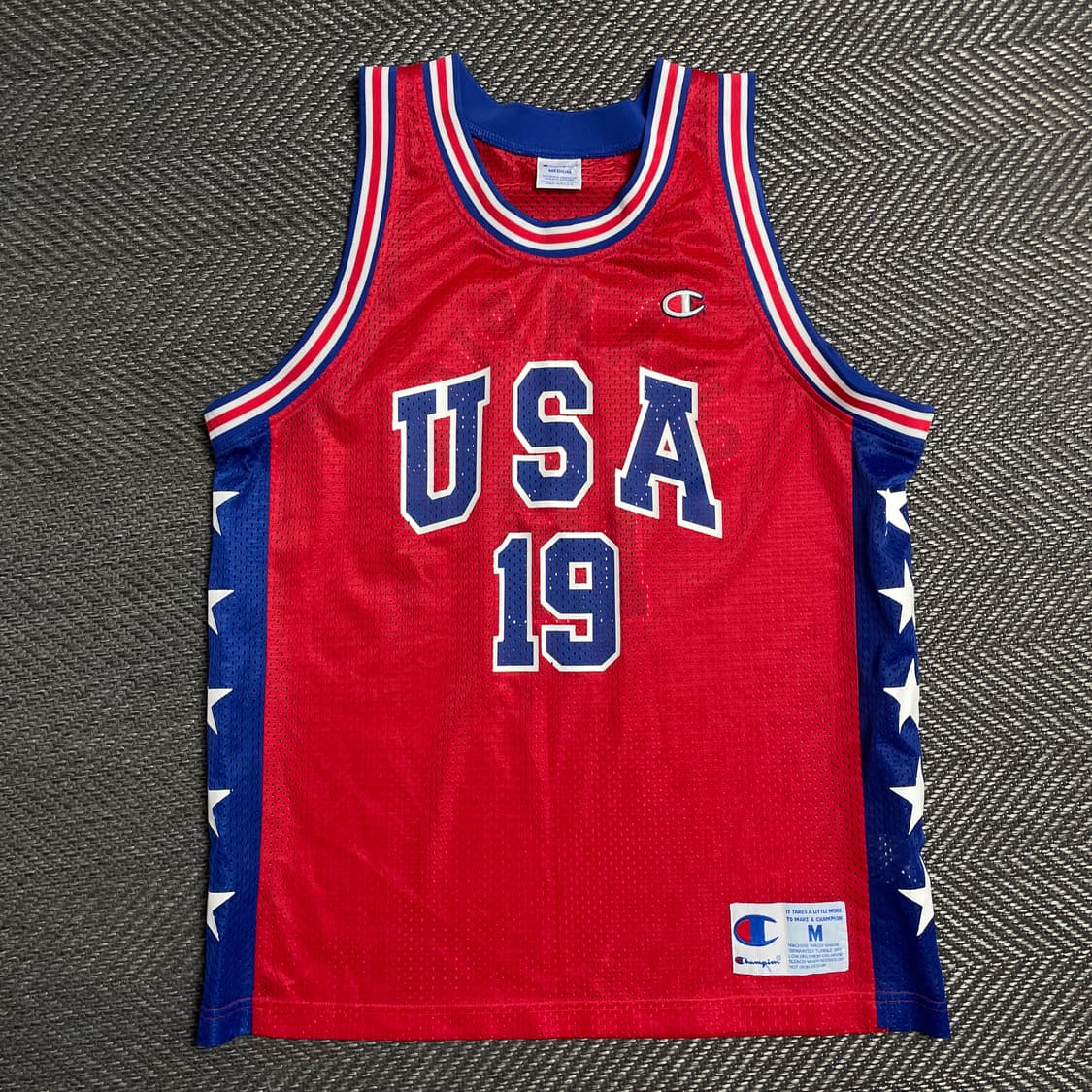 챔피온 USA 올드스쿨 스윙맨 빅로고 져지o 5125 상품이미지1