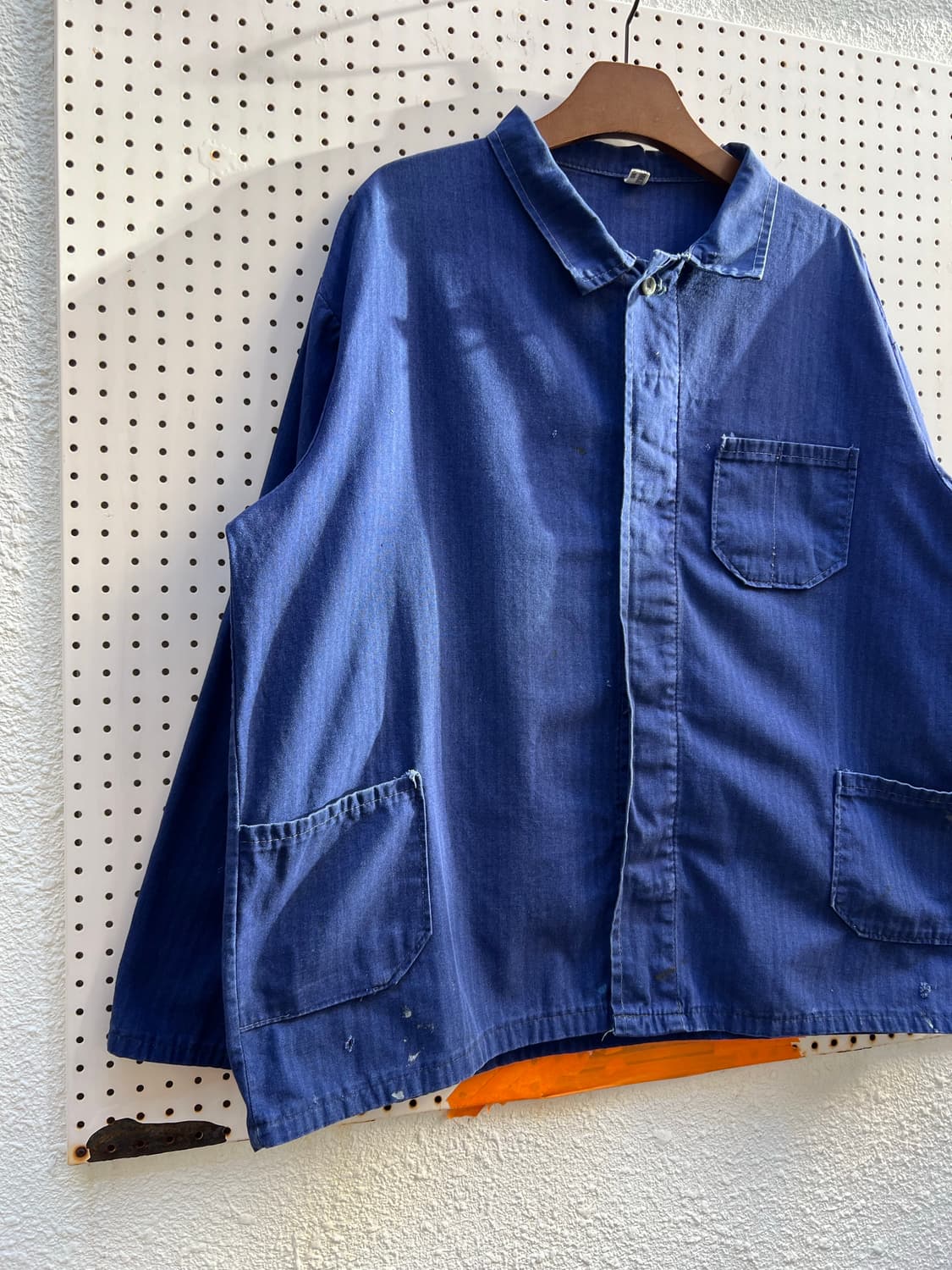 (BIGSIZE)OLD VINTAGE HBT FRENCH 프렌치워크자켓 상품이미지3