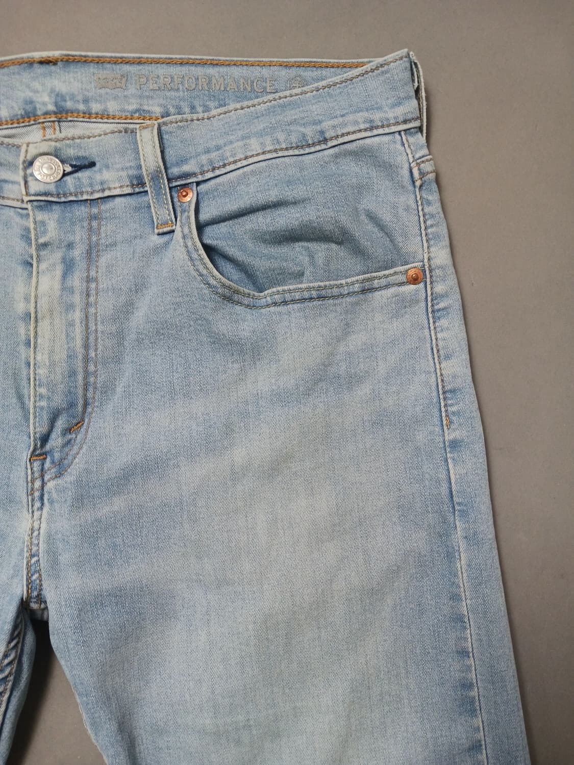 [32] 리바이스 502 연청 쿨 레귤러 테이퍼드진 청바지 상품이미지4