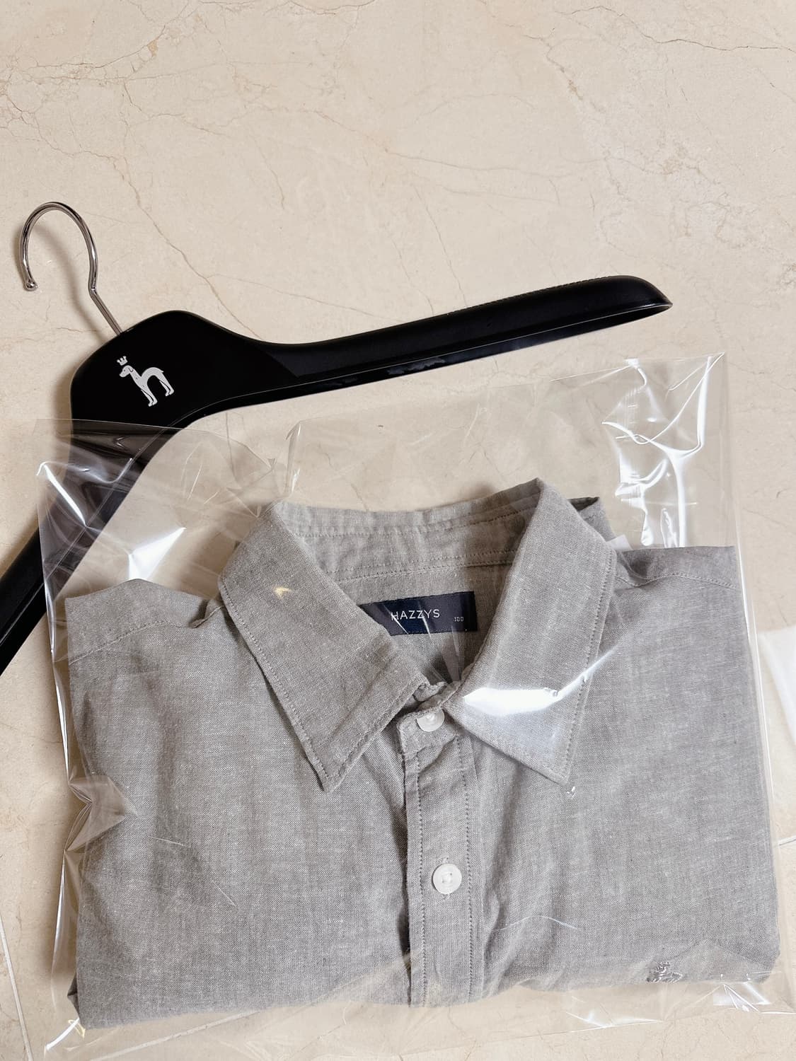 연카키 해지스 남성 셔츠 린넨혼방(100) 상품이미지1