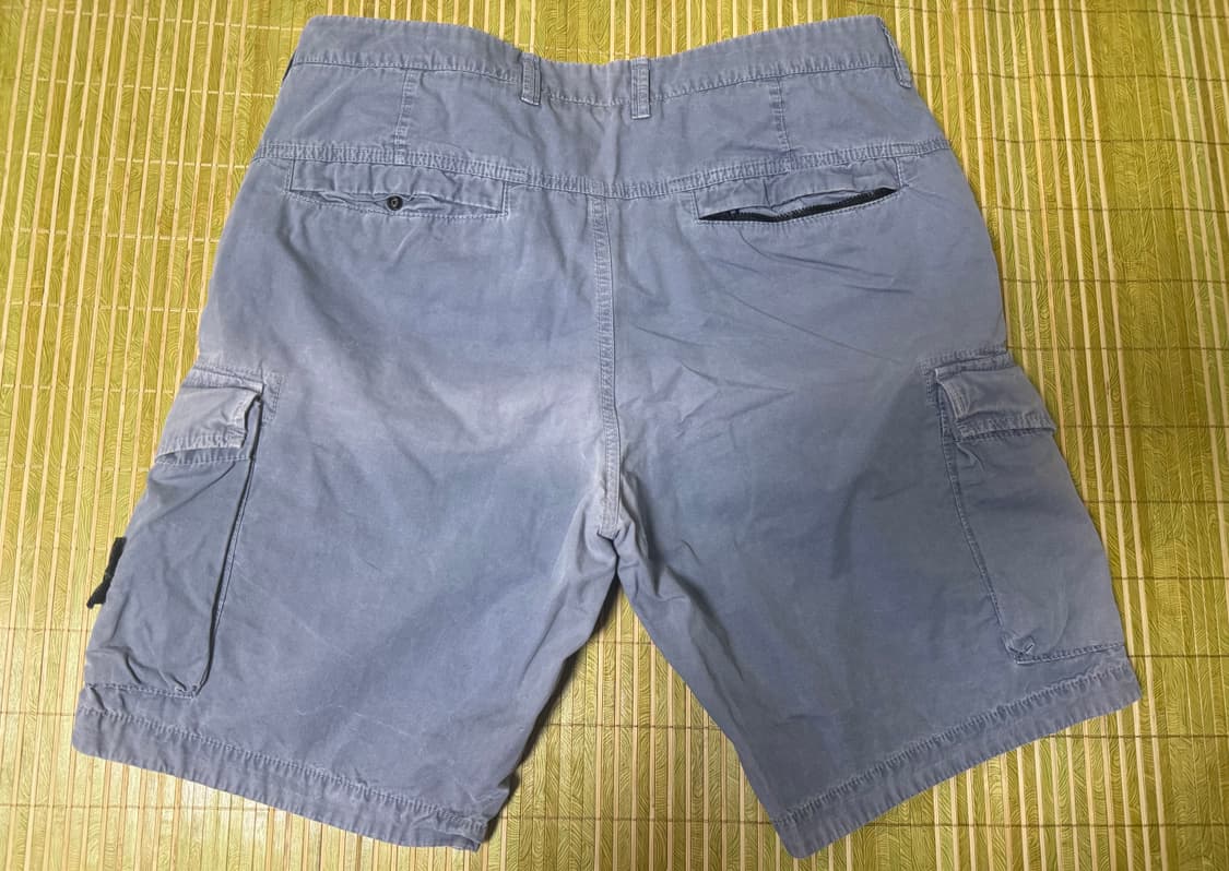 [36인치]스톤아일랜드 카고반바지 라벤더블루 상품이미지2