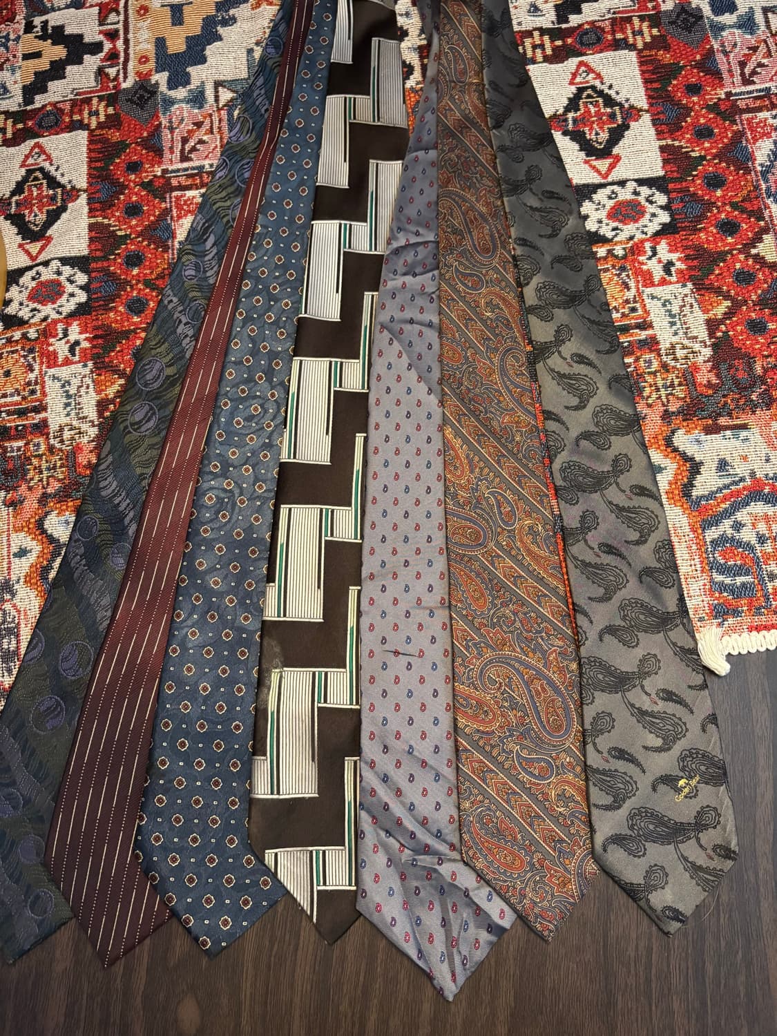 Japanese Vintage various patterns ties 상품이미지4
