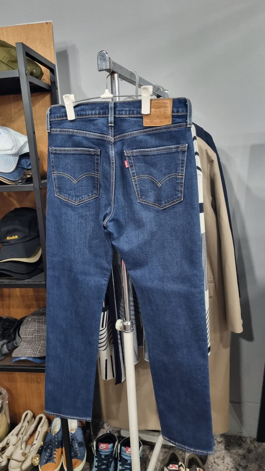 ((L E V I S 502)) 프리미엄(빅E텝) 겨울용데님진(웜진)32 상품이미지4