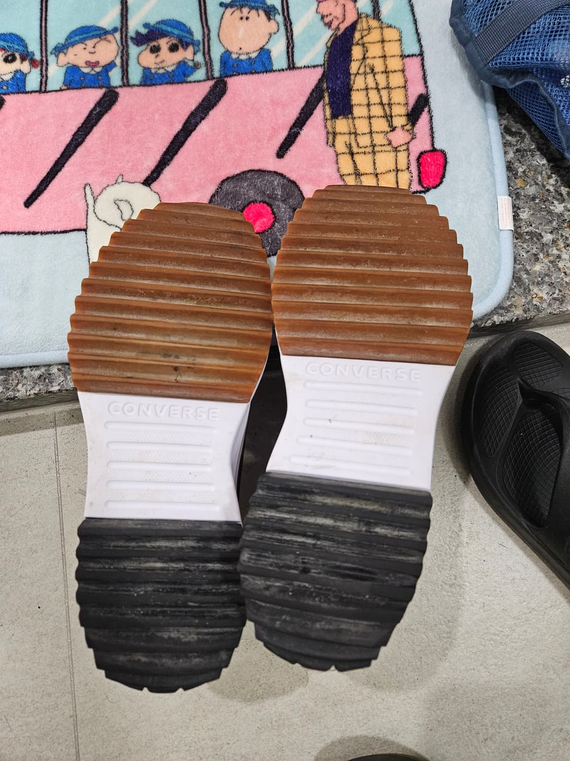 컨버스 런스타 하이크 하이 블랙 275mm 상품이미지5