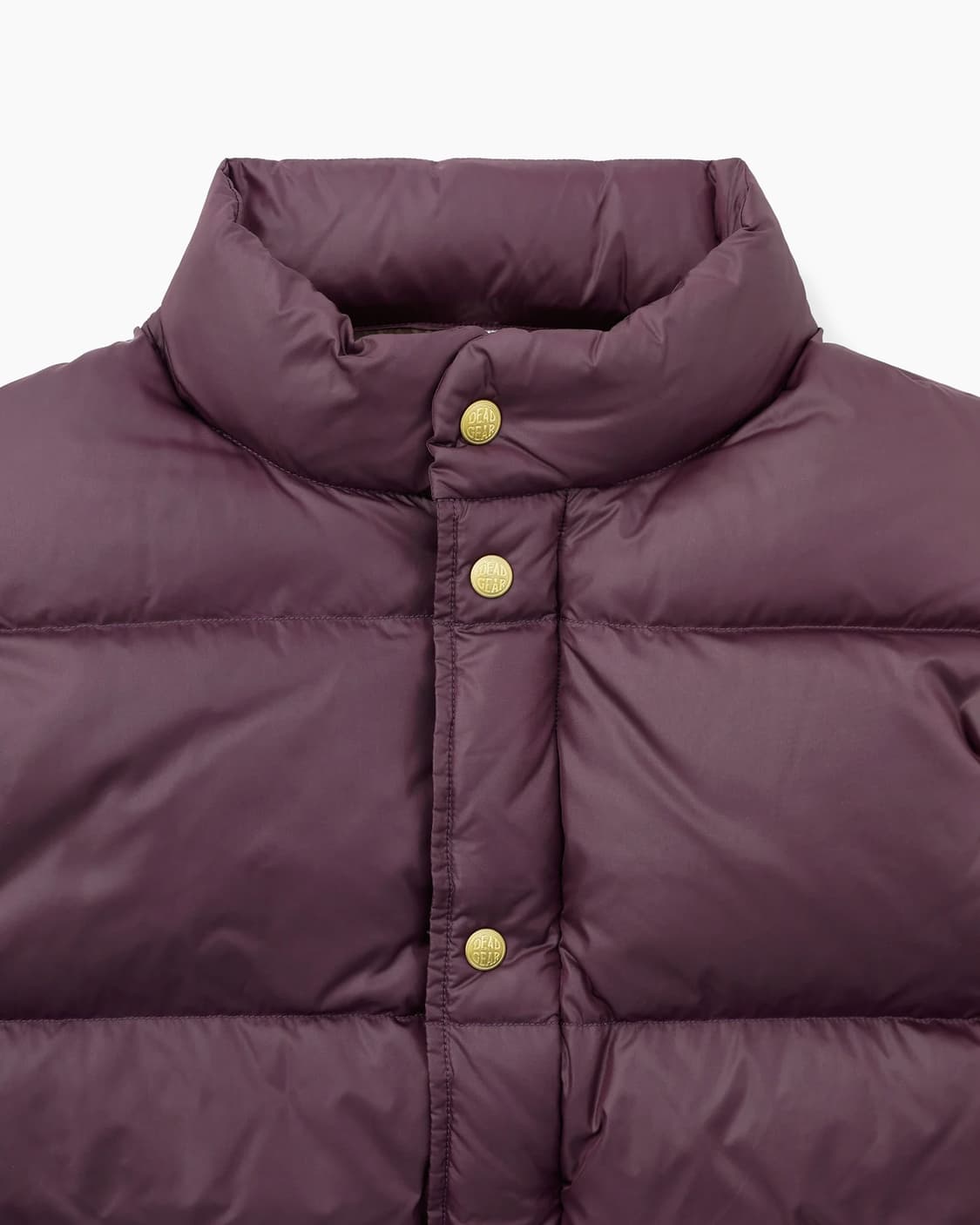 카키스 스노우필드 다운베스트 패딩조끼 버건디 퍼플 L 상품이미지3