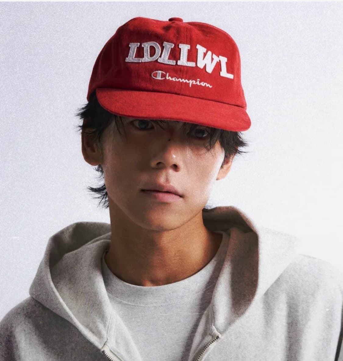 빠더너스 챔피온 콜라보 모자 레드 상품이미지1