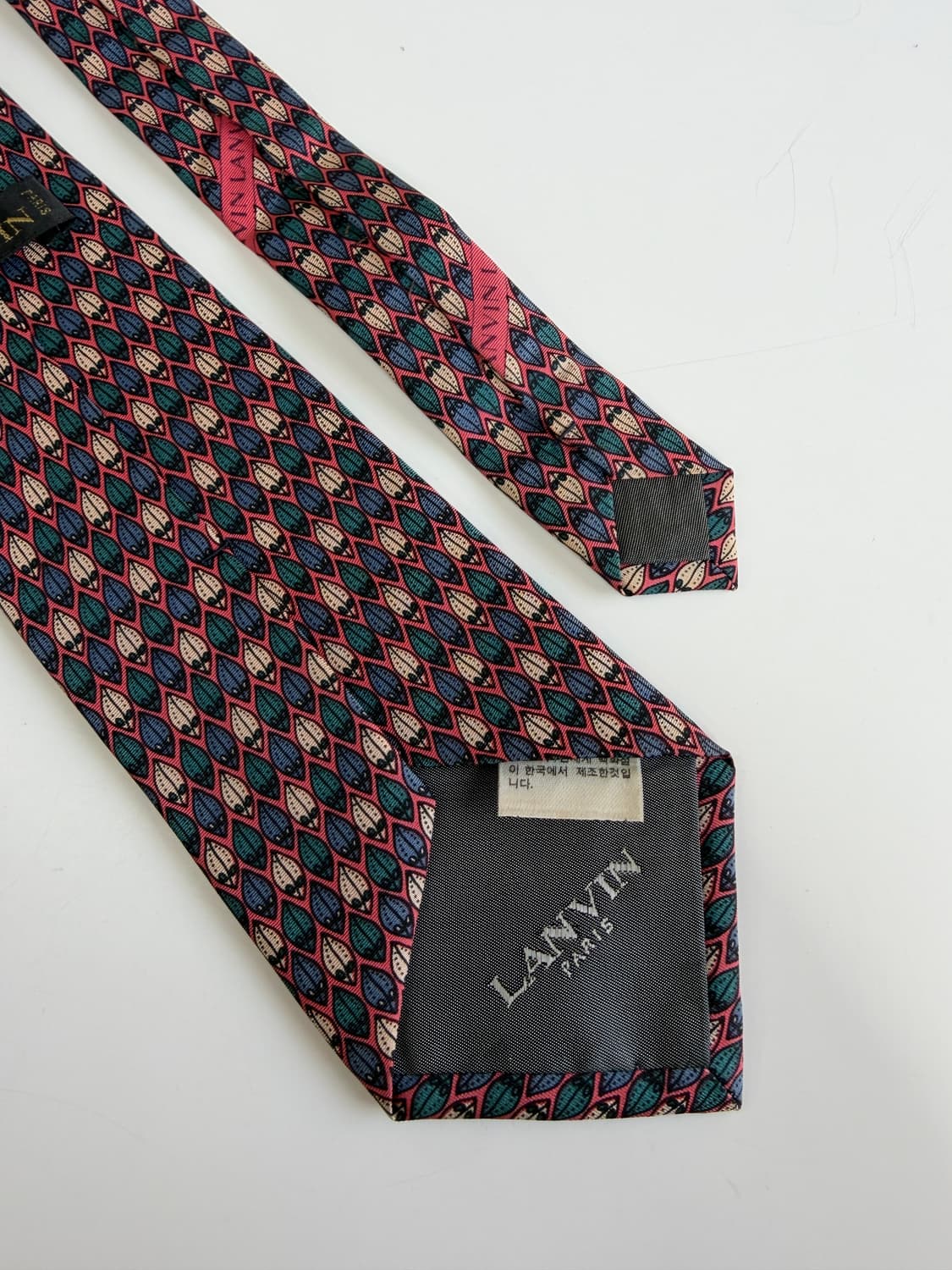 랑방(Lanvin) 실크 넥타이 8.3cm 상품이미지5