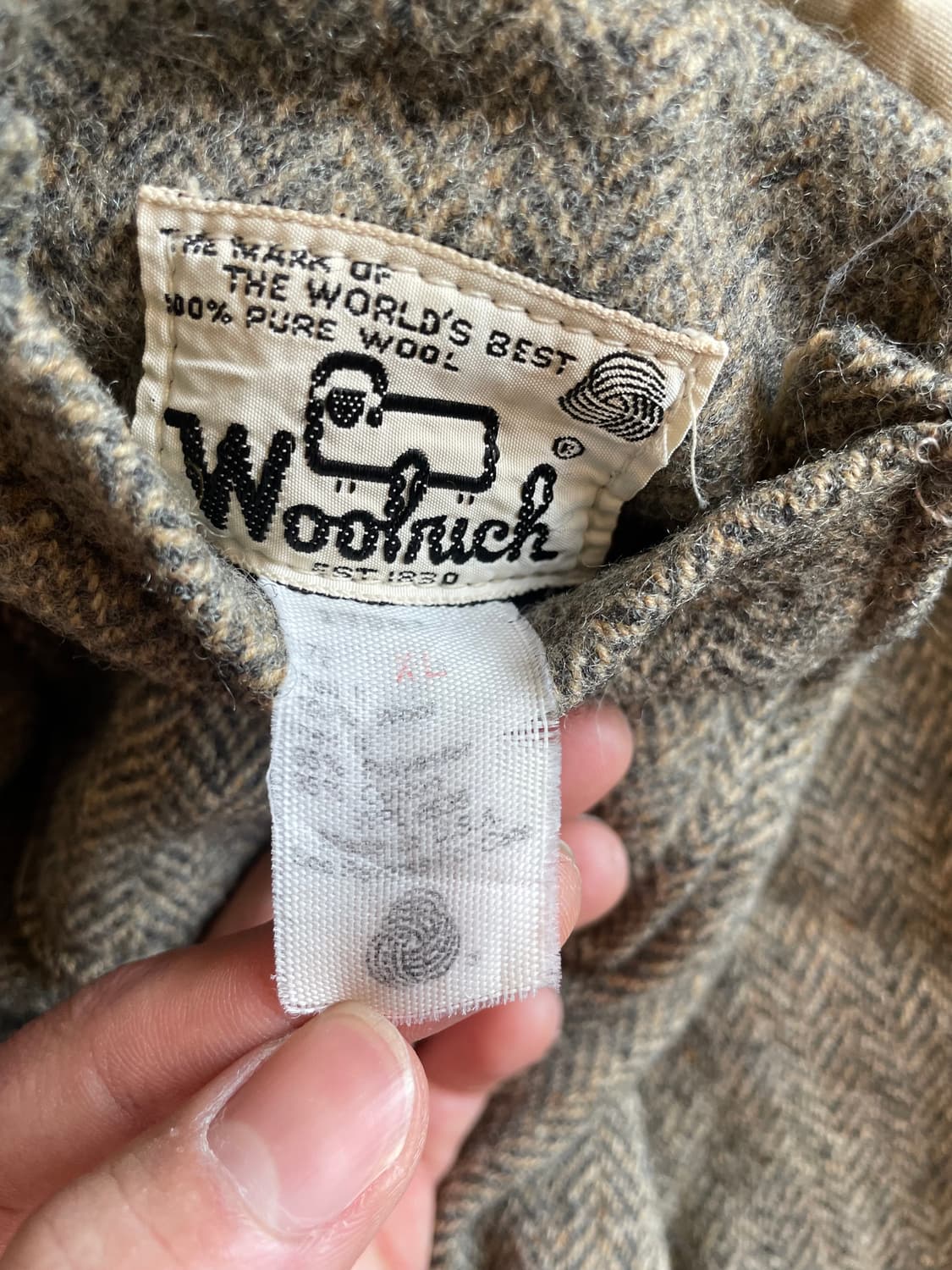 울리치 헤링본 후드자켓 상품이미지3