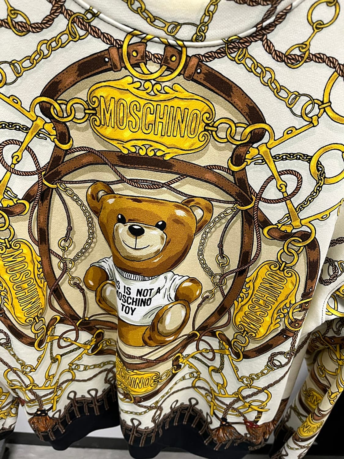 100) 모스키노 테디베어 맨투맨  상품이미지4