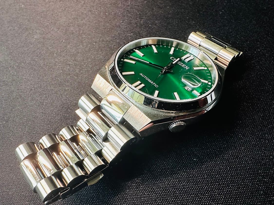 시티즌 츠요사 녹판 37mm 오토매틱 시계 판매 (PRX) 상품이미지9