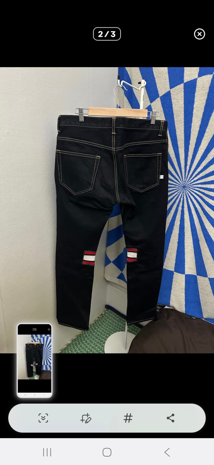 (마지막특가) 파세타즘 Facetasm 데님 팬츠 상품이미지2