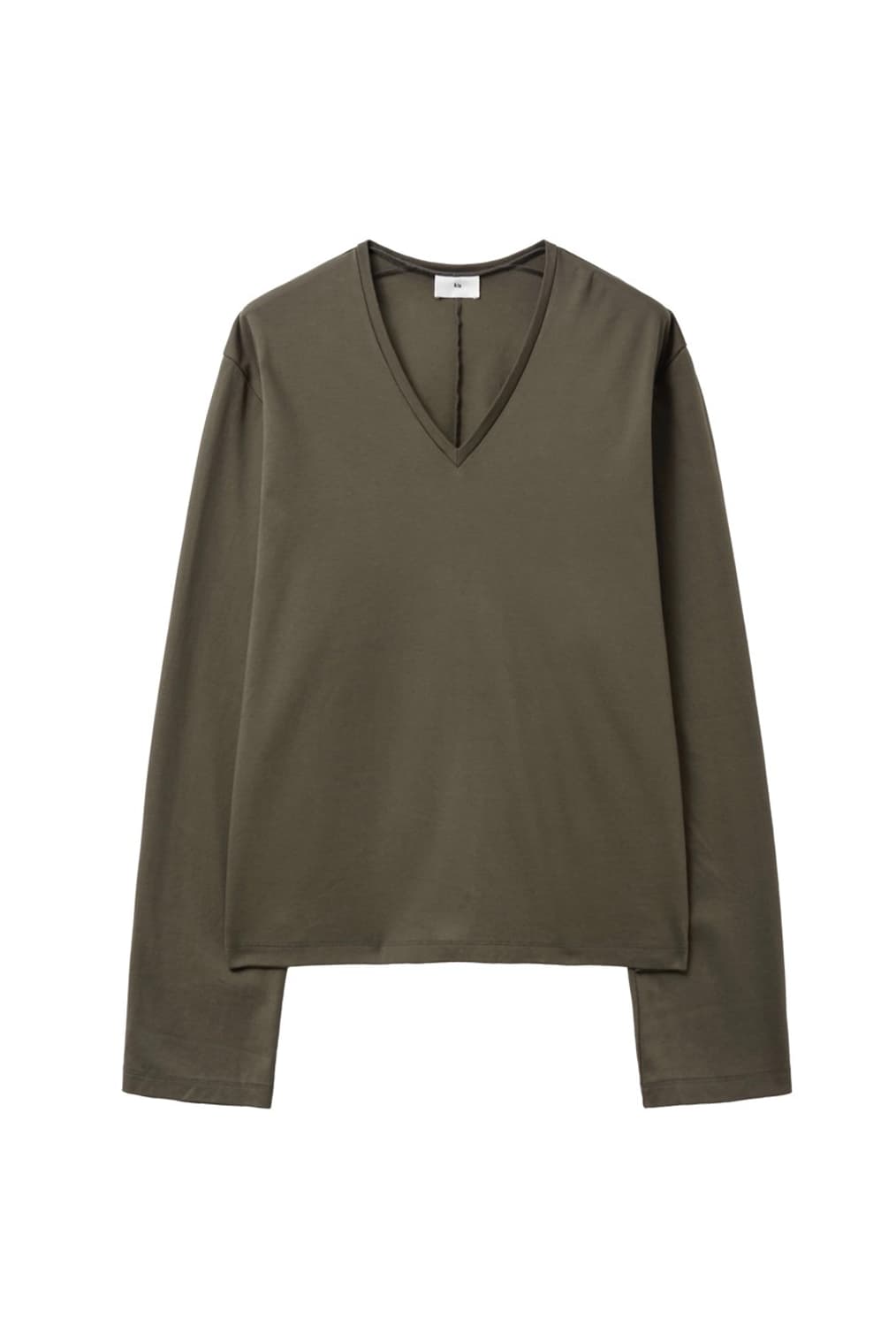 ata 브이넥 스웻셔츠 L moss 컬러 상품이미지1