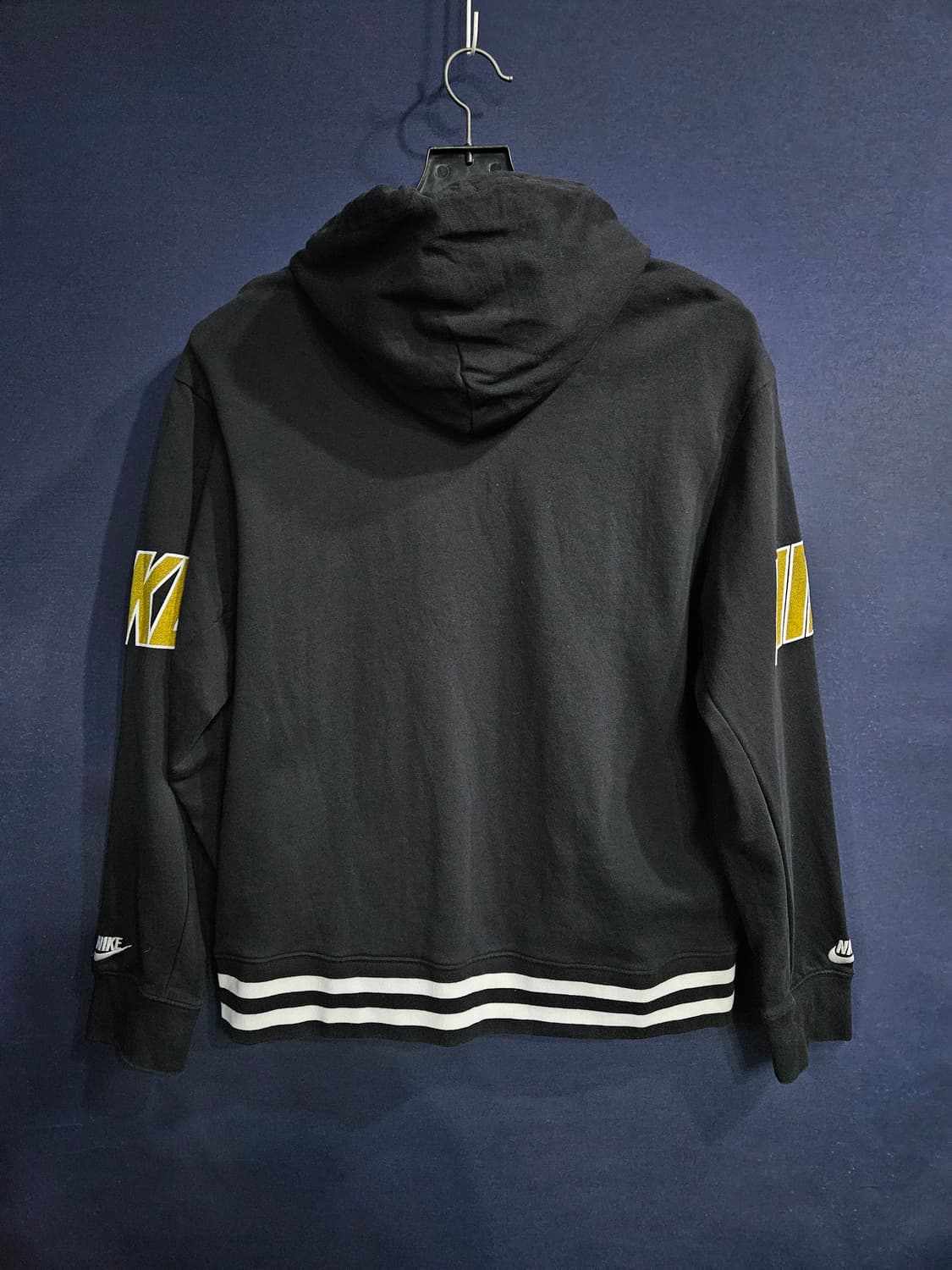 나이키 프린팅 블랙 남성 세미오버핏 110 후드티  상품이미지2