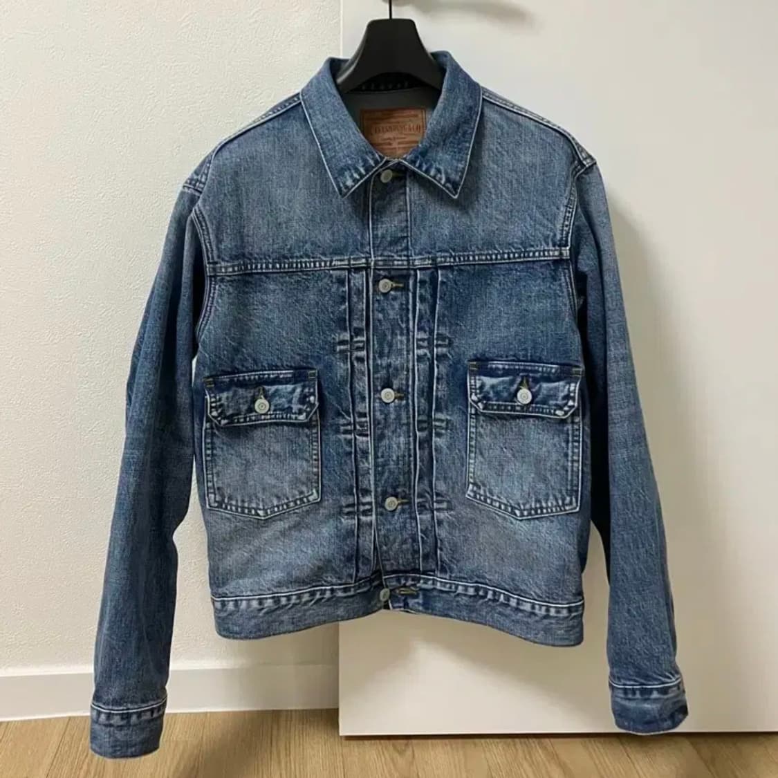 (품절상품) 아웃스탠딩 SELVEDGE 데님 2ND 자켓 s 상품이미지3