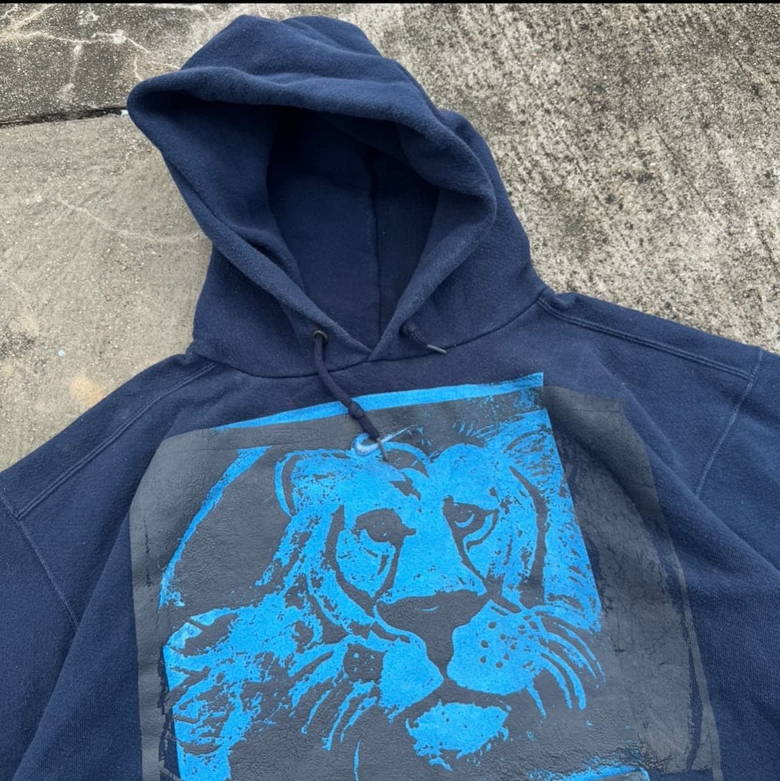 [L] 90s Nike 센터 스우시 후드티 상품이미지5