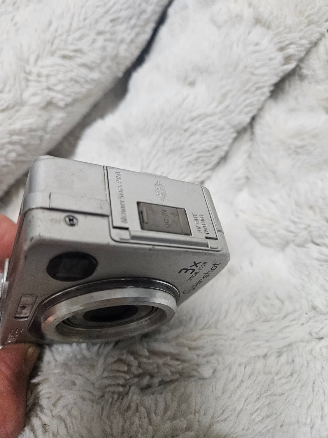 소니 사이버샷 dsc-w1 레트로 디카 빈티지 카메라 상품이미지3