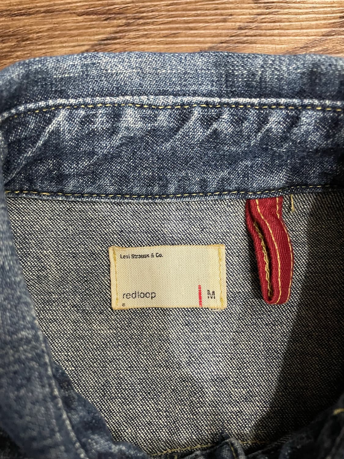 00s 리바이스 redloop 웨스턴 데님 셔츠 상품이미지8