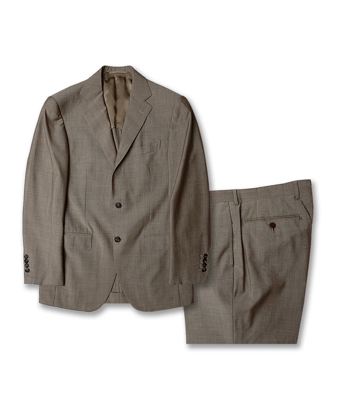 빔즈 에프 [Beams F] 하이 라인 라이트 브라운 솔리드 수트 상품이미지1