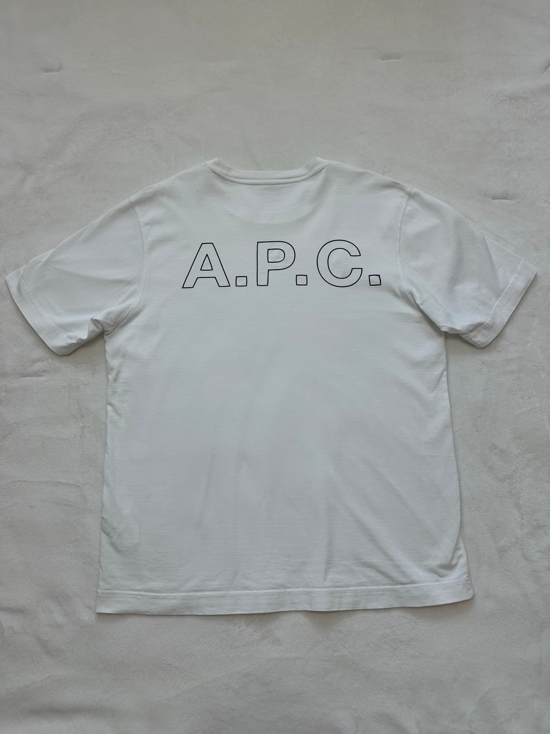 A.P.C. 아페쎄 로고 티셔츠 상품이미지2