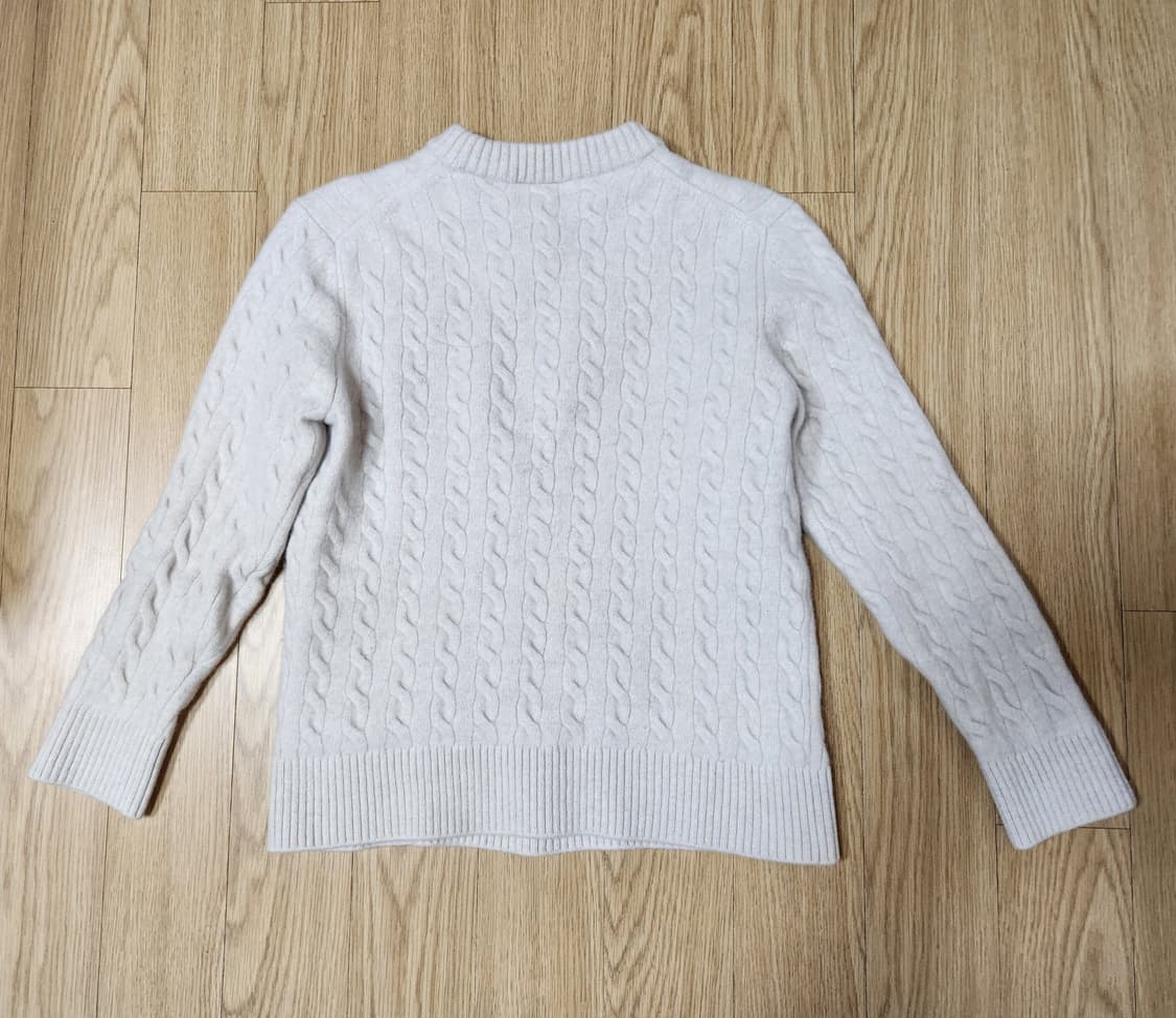 라코스테 쥬니어 케이블 풀오버 라운드 니트, 스웨터 80 상품이미지2