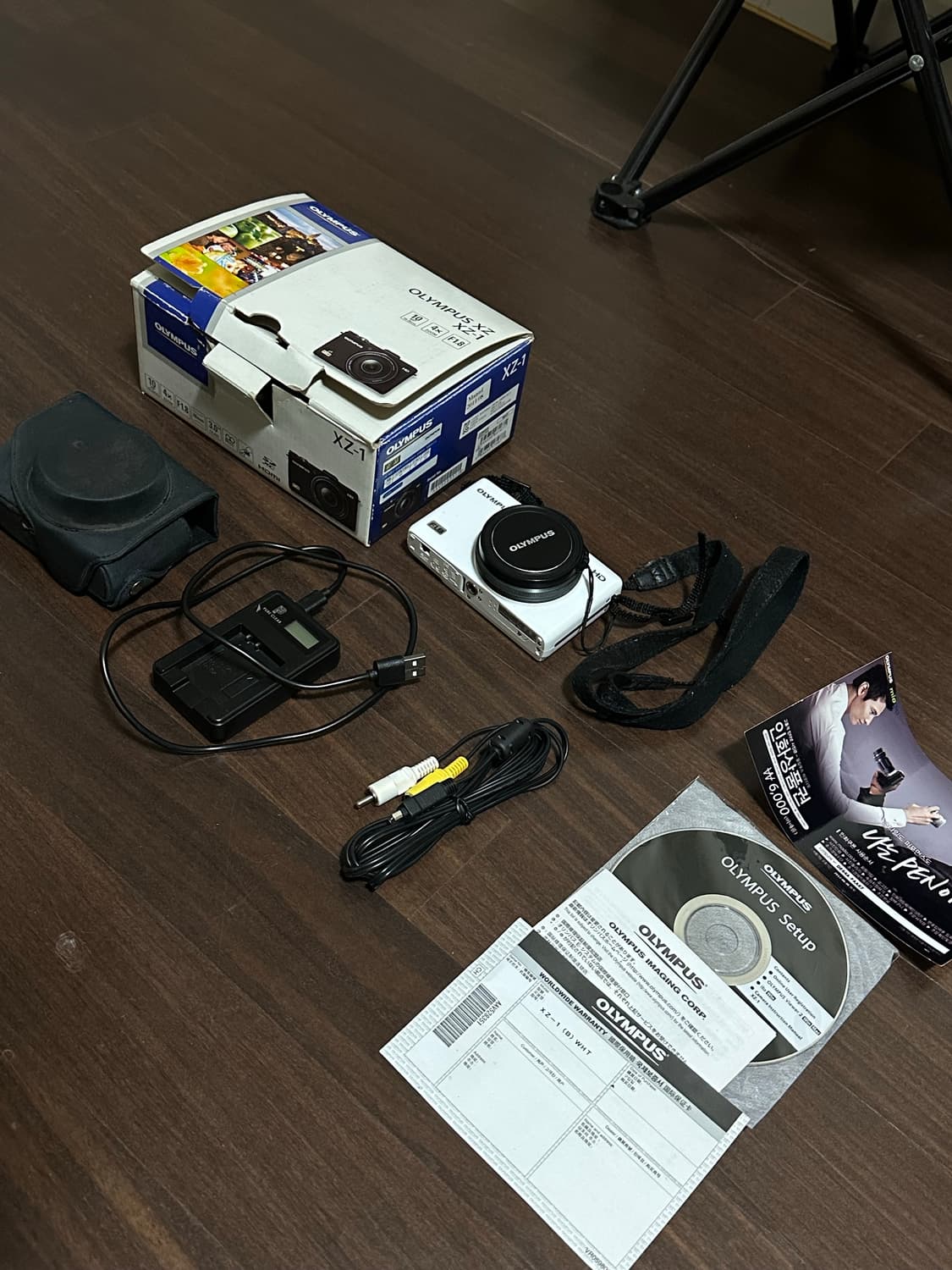 (풀박/A급) 올림푸스xz-1 하이엔드디카 화이트 상품이미지7