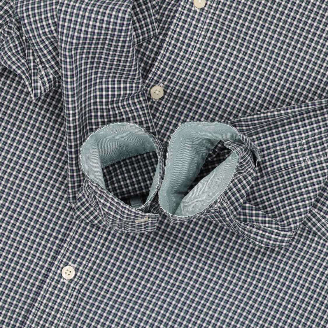 [100] 헨리코튼 남성 이탈리안 슬림핏 타탄체크 셔츠 남방 3783 상품이미지4